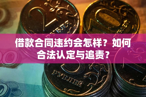 济南借款合同违约会怎样？如何合法认定与追责？