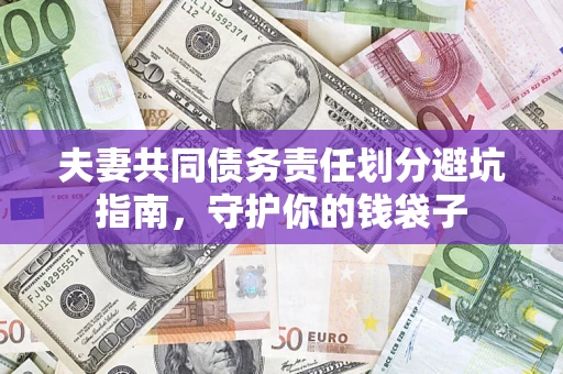 济南夫妻共同债务责任划分避坑指南，守护你的钱袋子