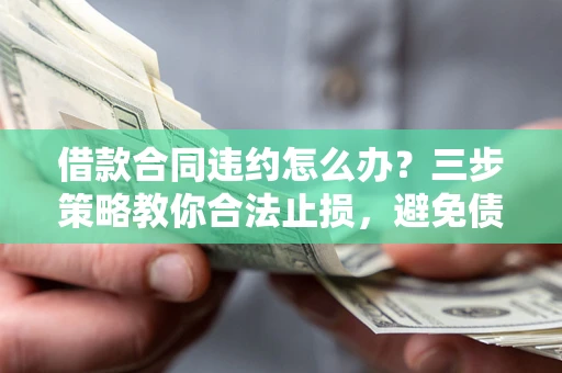 济南借款合同违约怎么办？三步策略教你合法止损，避免债务危机升级